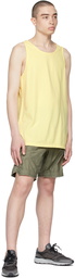 John Elliott Khaki Cotton Poplin Frame Shorts