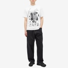 Lo-Fi Men's Data T-Shirt in White