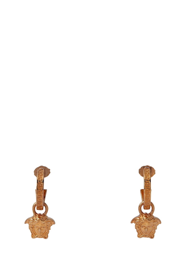 Photo: Versace Medusa Head Hoop Earrings