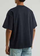 Mki Miyuki Zoku Logo-print Cotton T-shirt Navy