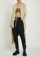 Rick Owens Stretch-jersey Bandeau top Light Brown