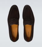 Magnanni Diezma II suede penny loafers