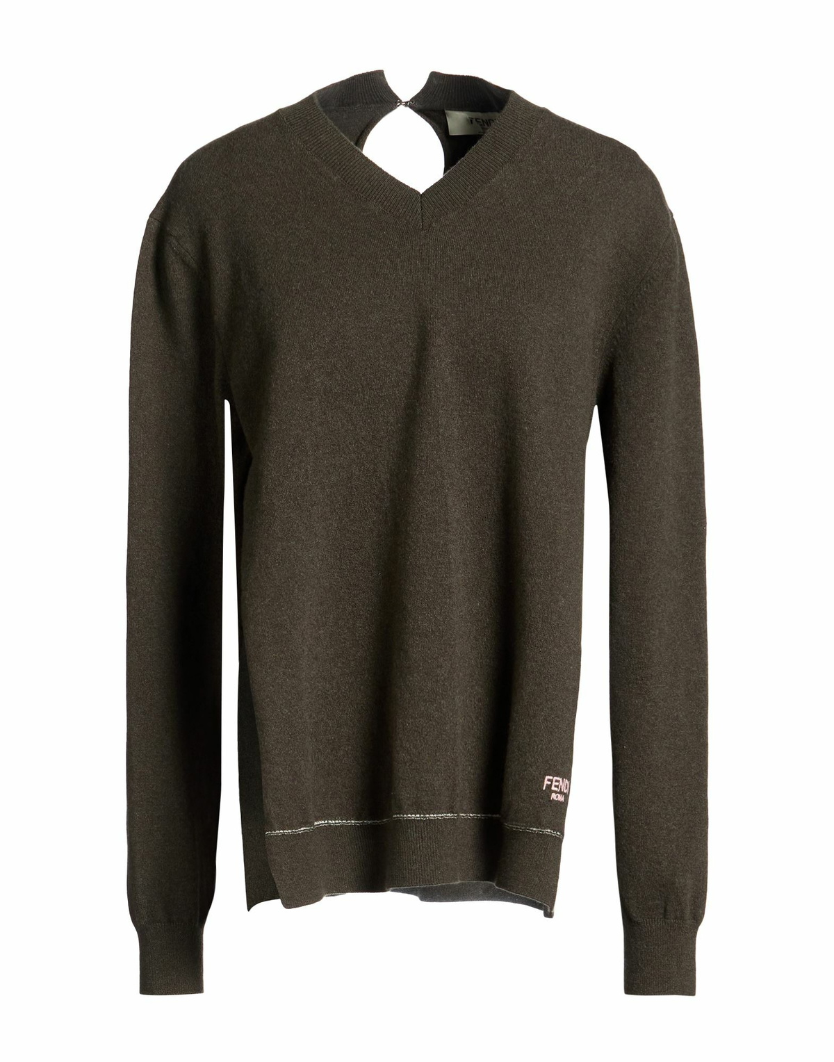 Fendi Womens Sweater Dark in Green