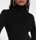 Missoni Zig-zag wool-blend turtleneck sweater