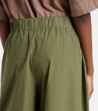 Velvet Sophia cotton poplin wide-leg pants
