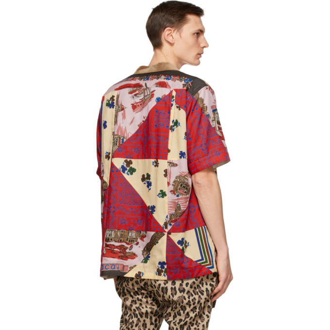 Sacai Multicolor Hank Willis Thomas Edition Mix Print Archive