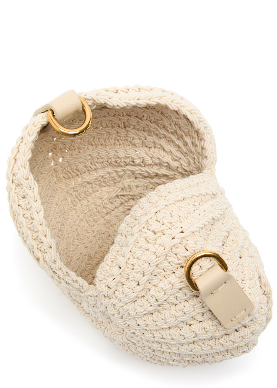 Chloe Sea Treasures Crochet Cross-body bag - Ivory - One Size