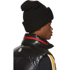 Moncler Black Pocket Beanie