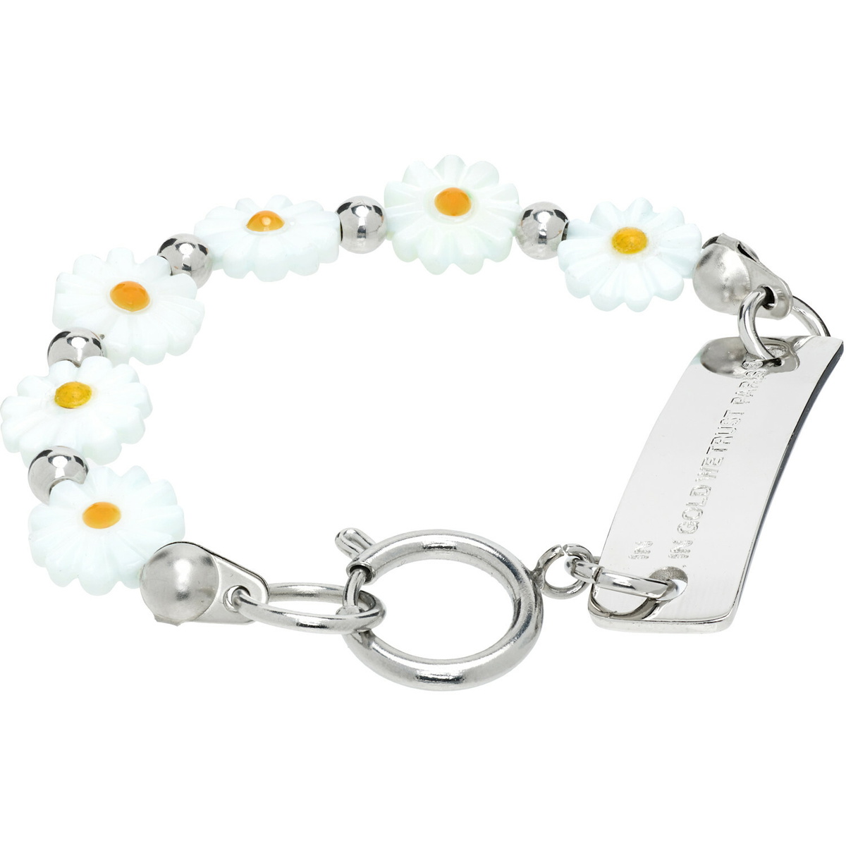 IN GOLD WE TRUST PARIS Flower Bracelet
