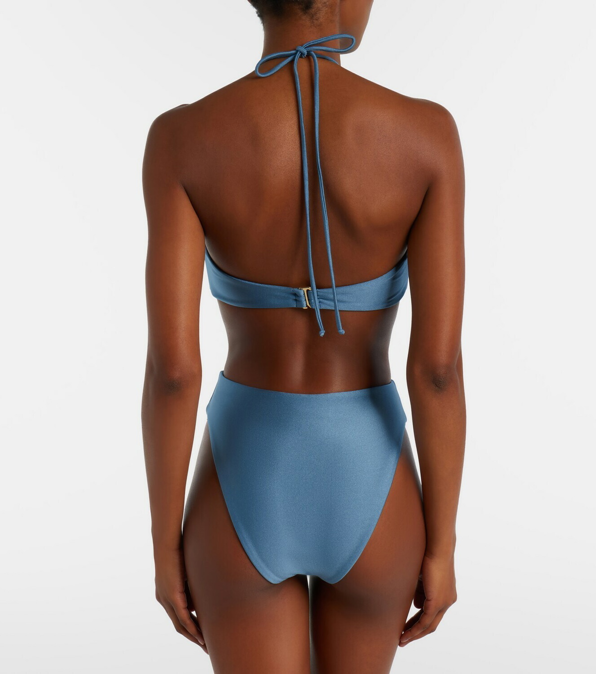 Jade Swim Zoe ruched bikini top