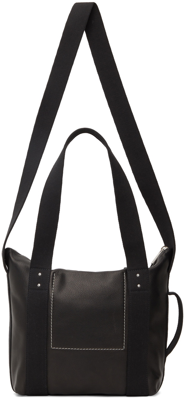 Rick Owens Black Mini Trolley Tote Rick Owens