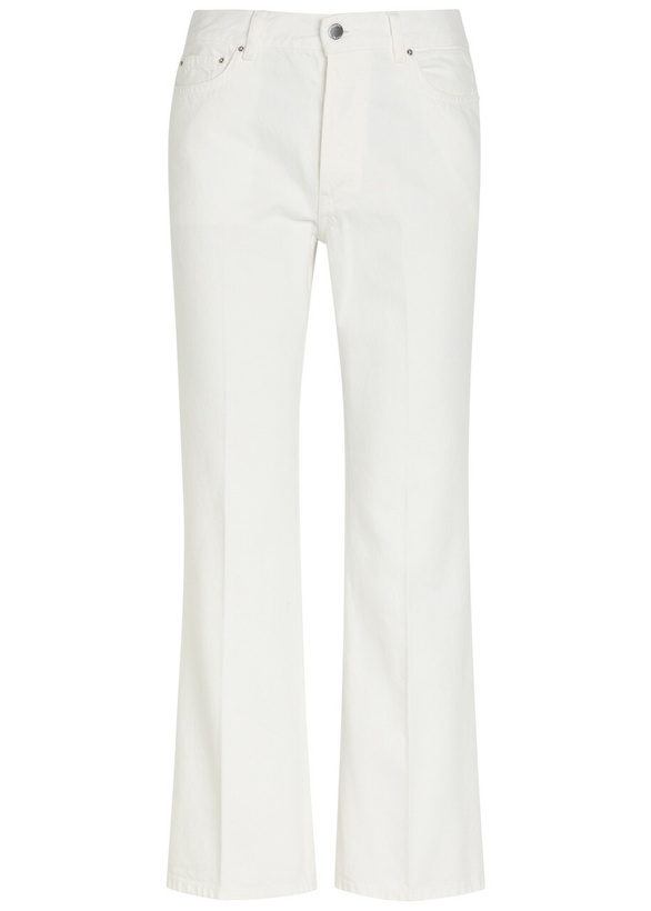 Photo: Toteme Kick Flared-leg Denim Jeans Off White