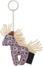 Anna Sui Purple Graphic Keychain