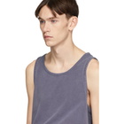 John Elliott Blue Rugby Tank Top