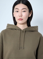 Saint Laurent Hooded Logo Motif Sweatshirt