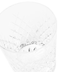 Soho Home - Barwell Set of Six Cut Crystal Rocks Glasses - Neutrals