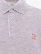 Brunello Cucinelli   Polo Shirt Grey   Mens