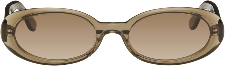 Photo: DMY Studios Brown Valentina Sunglasses