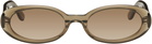 DMY Studios Brown Valentina Sunglasses