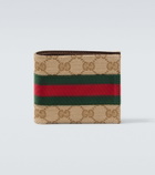 Gucci GG Canvas Web Stripe bifold wallet