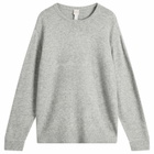 Calvin Klein Men's Lounge Long Sleeve Sweatshirt in Grey Heather