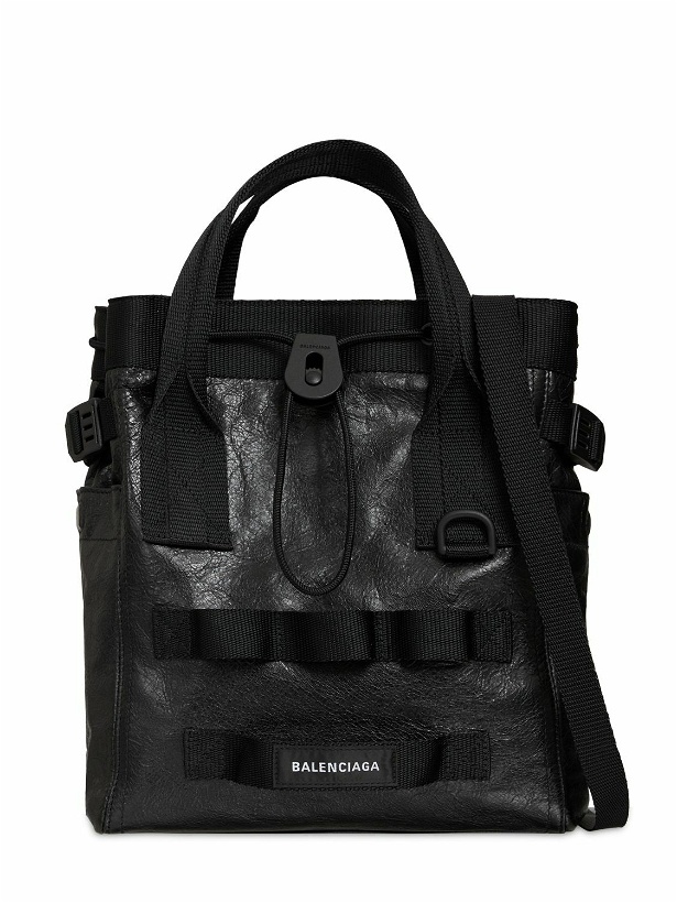 Photo: BALENCIAGA - Army Leather Tote Bag