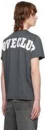 GANNI Gray Loveclub T-Shirt