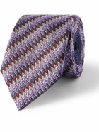 Missoni - 7cm Striped Silk-Jacquard Tie