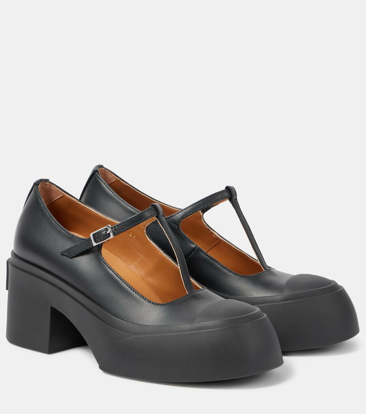 【MARNI】Pablo Mary Jane レザーシューズ Marni Pablo leather Mary Jane pumps Marni