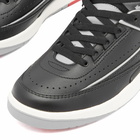 Air Jordan 2 Retro GS Sneakers in Black/Cement Grey