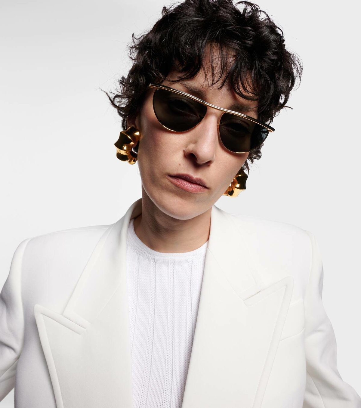 Khaite x Oliver Peoples 1984C flat-top sunglasses Khaite