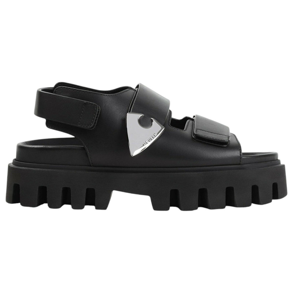 ALEXANDER MCQUEEN - Seal Leather Sandals Alexander McQueen