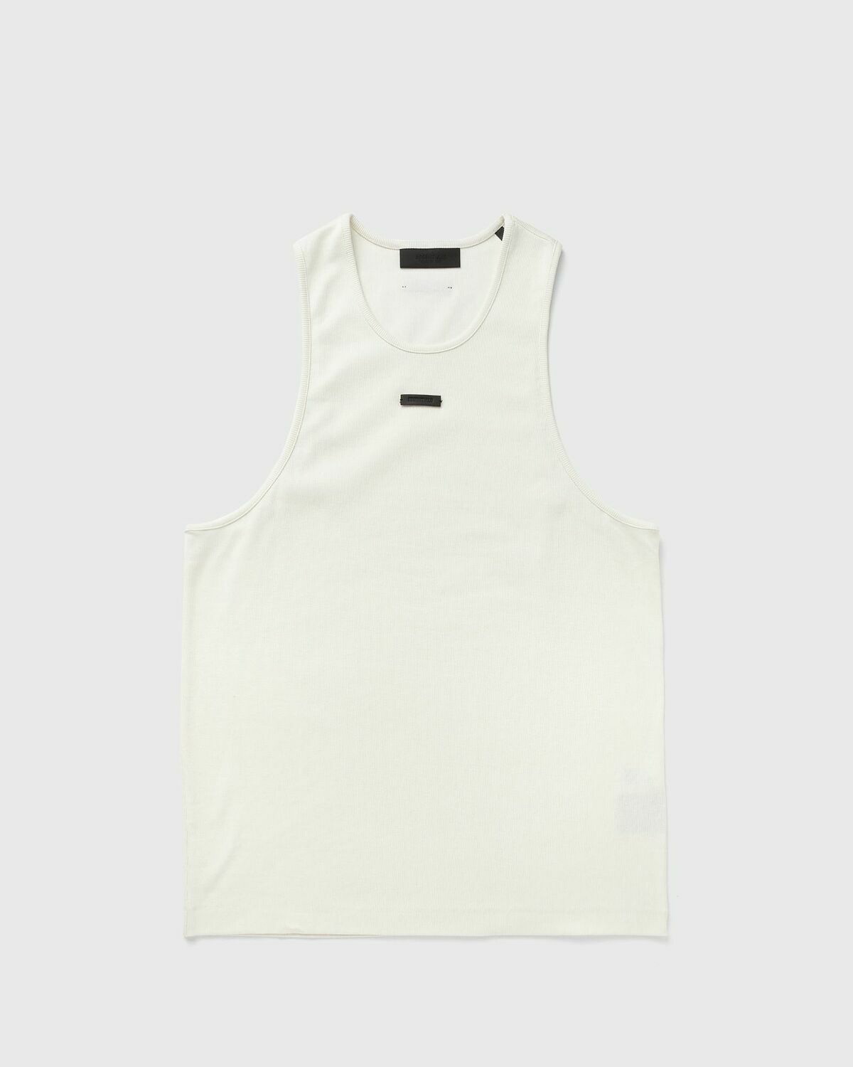 【FOG Essentials】Essentials Ribbed Tank Top Fear Of God Essentials Ribbed Tank Beige Tank Tops Fear Of