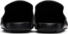 Bottega Veneta Black Roma Slippers