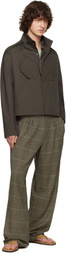 Kiko Kostadinov Taupe Andras Formal Trousers