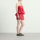 Cecilie Bahnsen Women's Selena Top in Red