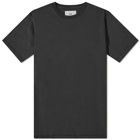 Folk Men's Contrast Sleeve T-Shirt in Black