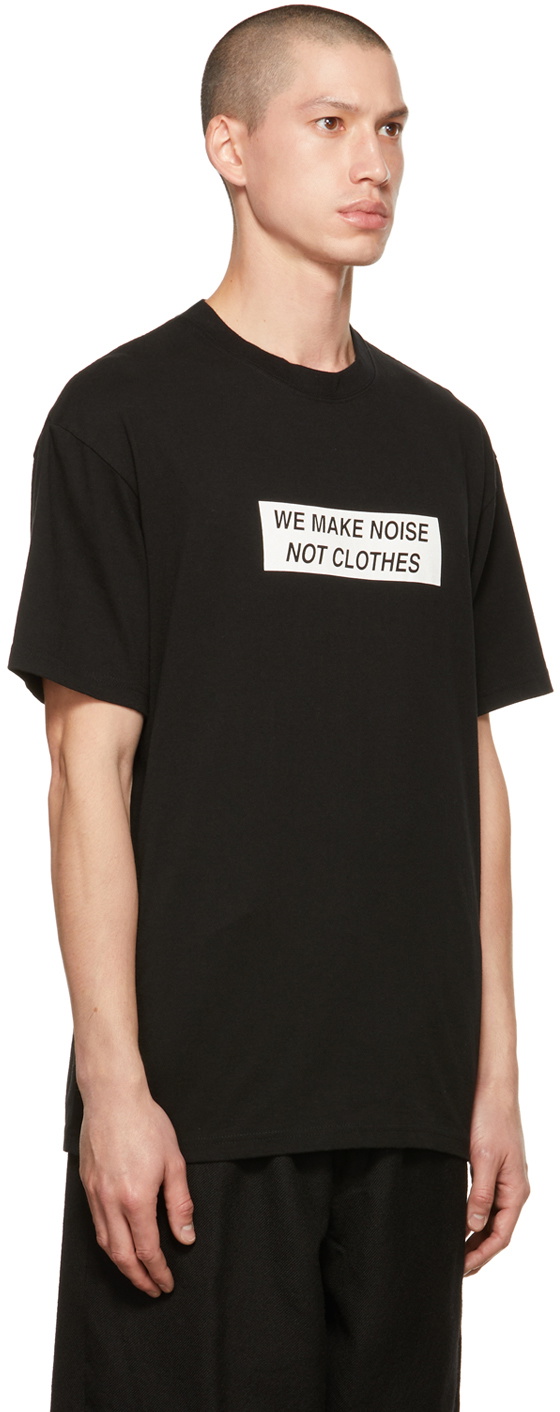 UNDERCOVER Black 'We Make Noise' T-Shirt Undercover