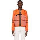 Heron Preston Orange Utility Jacket
