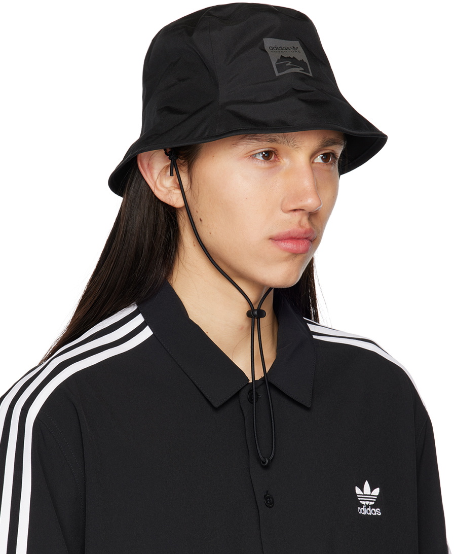 adidas Originals Black Adventure Bucket Hat adidas Originals