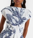 Erdem Floral cotton minidress