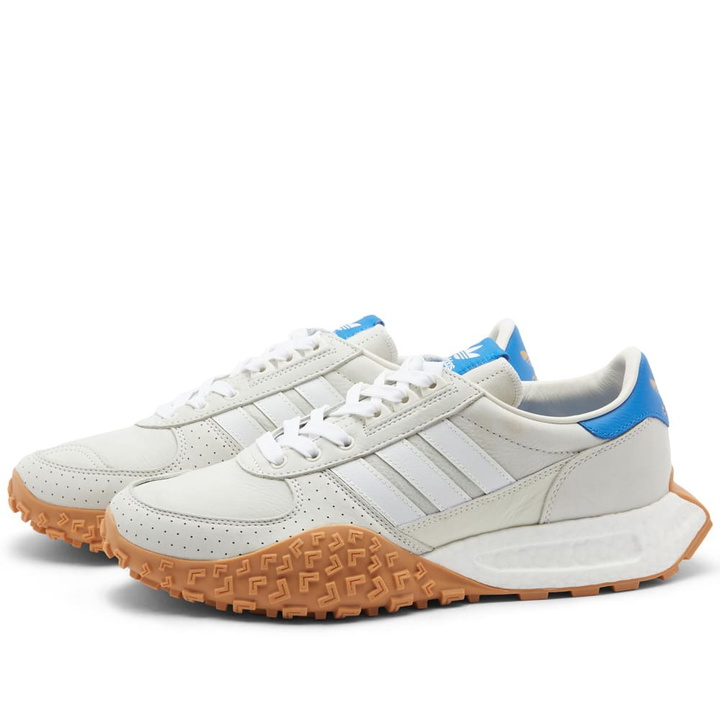 Photo: Adidas Men's Retropy E5 W.R.P. Sneakers in Off White/Bright Royal