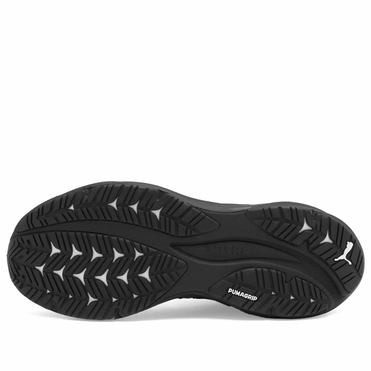 Puma Magnify NITRO 3 Sneaker in Black/Silver