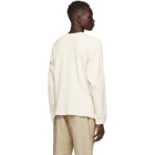 John Elliott Off-White Thermal Long Sleeve T-Shirt