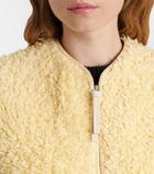 Jil Sander Faux fur vest