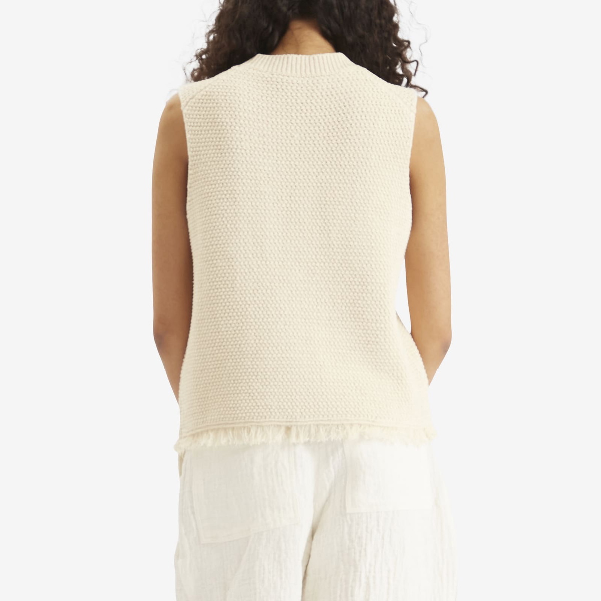 Studio Nicholson Women's 5G Vest in Cream