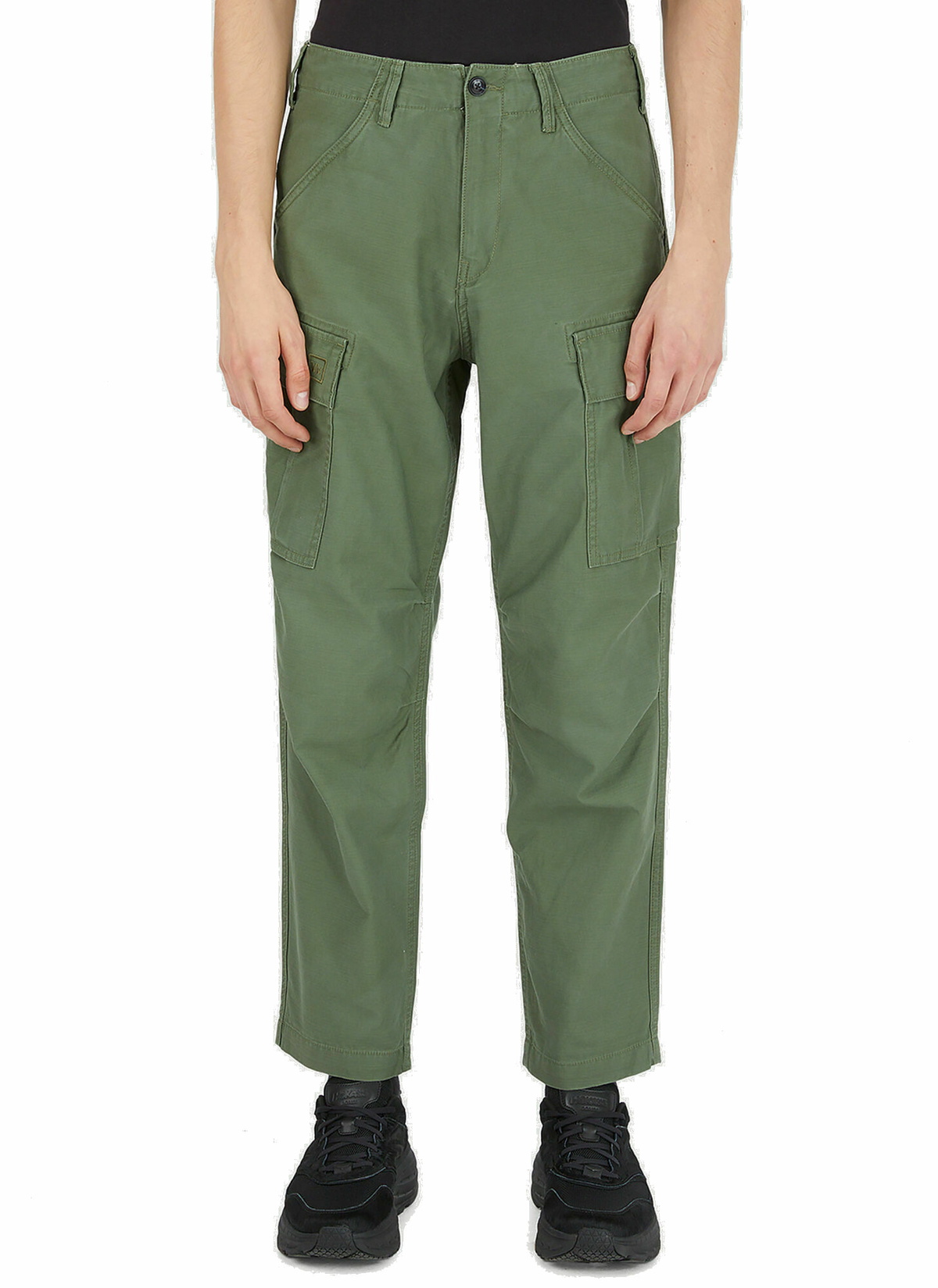 Six Pocket Army Pants in Green Liberaiders
