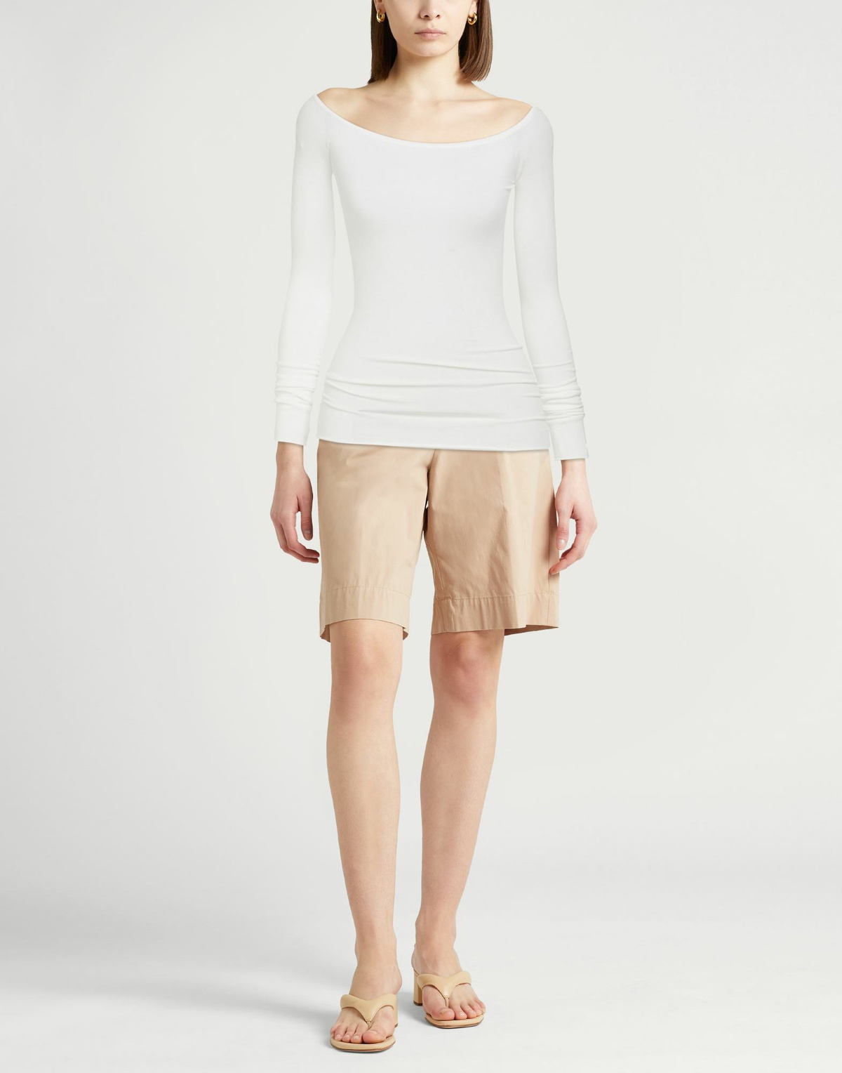 Sportmax Womens T-shirt in White