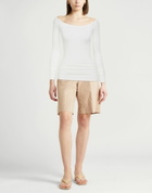 Sportmax Womens T-shirt in White