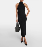 Khaite Suzanne ribbed-knit midi dress